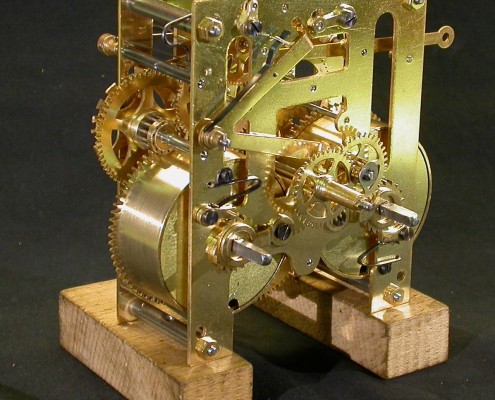 Beispiel 44 Regulator Uhrwerk um 1910 nach der Instandsetzung